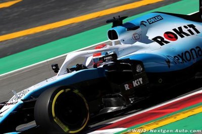 Russell shines in Kubica’s Williams chassis