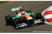 Force India a testé différents réglages