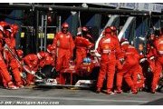 Ferrari setting 2012 pace in the pits