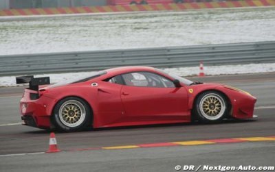 Shakedown à Fiorano pour la Ferrari 458 GTC