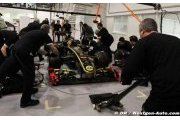 Le roi du Pit Stop chez Lotus