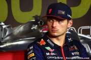 Verstappen : Il faut bien qu'une telle saison s'arrête un jour