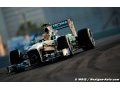 Hamilton a eu un souci mécanique, Rosberg reste réaliste