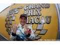 Menu gagne la course 2 de Macao, Huff champion du monde