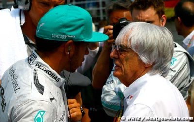 Ecclestone&nbsp;: Hamilton va encore gagner en 2015