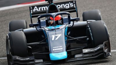 Armstrong beats out Hitech duo on the final day of pre-season testing in Sakhir