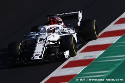Une sortie de piste de Leclerc a perturbé le programme de Sauber
