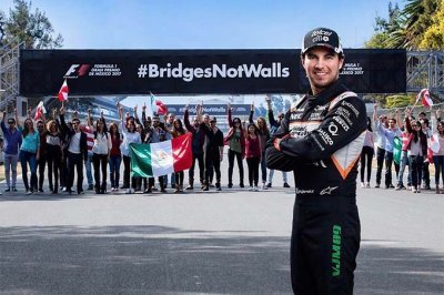 Perez backs Mexico GP anti-Trump campaign