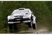Battling Ford duo hold third and fourth in Finnish speedfest