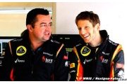 Grosjean ne travaillera plus avec Eric Boullier