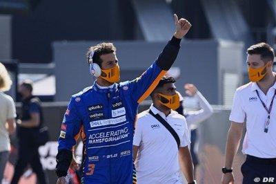 Ricciardo a connu son plus grand développement personnel en 2021
