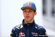 Gasly sur la voie de la titularisation chez Toro Rosso