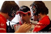 Timo Glock visera... l'arrivée