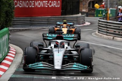 Russell s’agace contre la réalisation du Grand Prix de Monaco