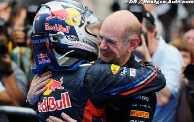 Adrian Newey s’amuse encore en F1...