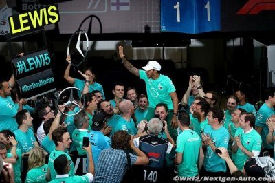 Hamilton et Mercedes nominés aux Laureus Awards