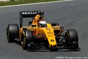 Magnussen a beaucoup tourné avec le nouveau moteur