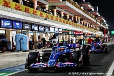 Alpine F1&nbsp;: Gasly a vu ’beaucoup de positif’ en qualifs