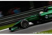 Ericsson dévoile le point noir de la Caterham CT05