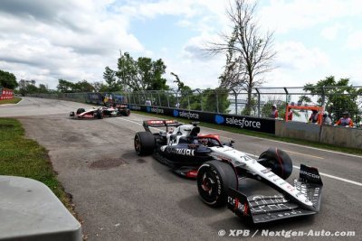 AlphaTauri est dernière du championnat après avoir souffert à Montréal