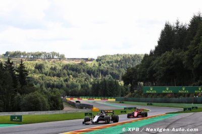 Grosjean est satisfait d’avoir lutté contre les Ferrari en Belgique
