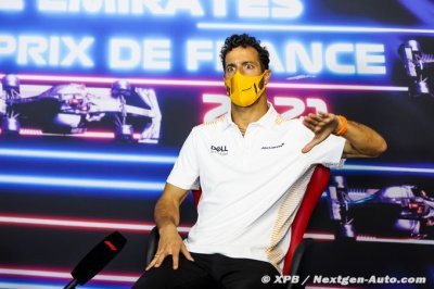 Ricciardo voulait plus de kilométrage dans la McLaren F1, il est servi avec le triple-header 