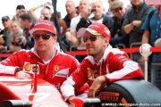 Vettel : Ferrari a fait 'le bon choix' en prolongeant Raikkonen