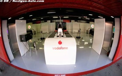 McLaren a choisi Berlin sur demande de Vodafone