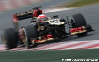 La simulation de course a été un supplice pour Grosjean