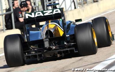 Teixeira de nouveau en essais chez Team Lotus