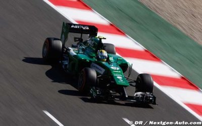 Les Caterham en manque d’adhérence