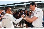 Hamilton a séduit ses patrons chez Mercedes