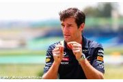 Webber ne va pas chez Porsche avec la fleur au fusil