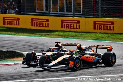 McLaren F1&nbsp;: Norris relativise l’incident avec Piastri à Monza
