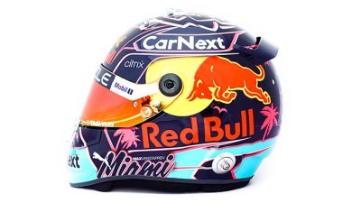 Verstappen révèle son casque spécial pour le week-end du GP de Miami