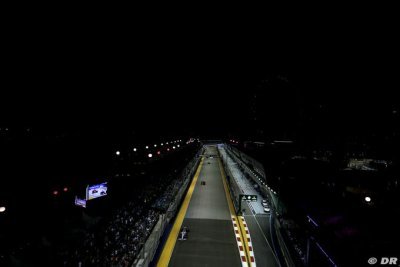 Singapour a resurfacé une partie de son circuit pour éviter le marsouinage