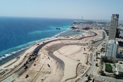 Le circuit de Djeddah est en retard sur sa construction