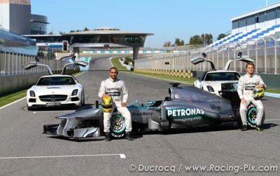 La Mercedes présentée le 28 janvier