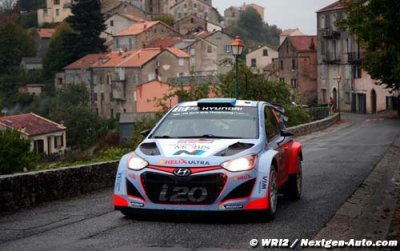 Kevin Abbring impresses for Hyundai on tricky opening day in Corsica