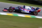 Kvyat arrache un point in extremis à Interlagos