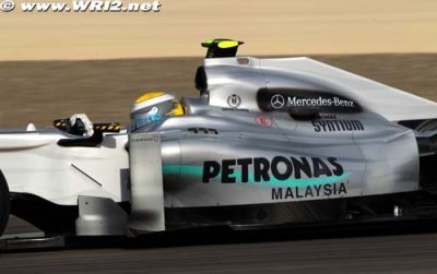 Mercedes GP has work to do to close the gap