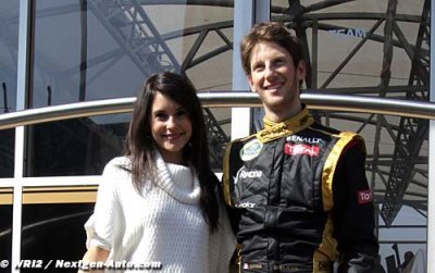 Grosjean a le sourire avant Melbourne
