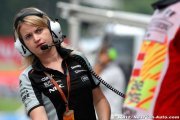 Claire Williams ravie de voir de plus en plus de femmes travailler en F1
