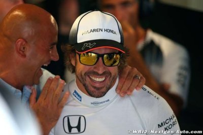 Alonso ravi de pouvoir travailler avec Vandoorne et Button en 2017