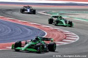 Stake F1 progresse en performance pure mais reste dernière du peloton