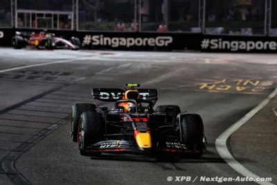Vainqueur, Pérez a fait sa ’meilleure performance’ en F1 à Singapour