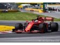 Ferrari confirme officiellement son intention de faire revoir la pénalité de Vettel
