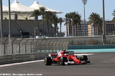 Test de Yas Marina, J2&nbsp;: Vettel conclut la saison avec un meilleur temps