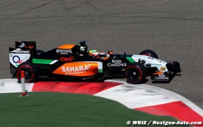 Bahreïn II, jour 2&nbsp;: Perez toujours au top, Lotus et Caterham en feu