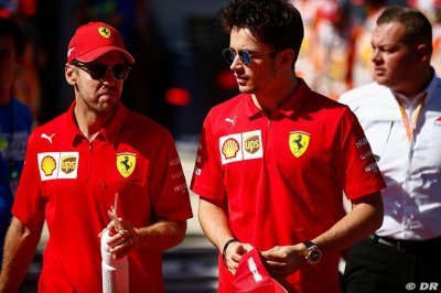 Vettel not saying if Leclerc best ever teammate